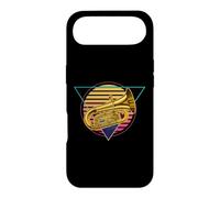Retro Futuristic Tuba Player Synthwave Vaporwave City Pop Case for iPhone Air
