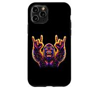 Retro Galaxy Cool Gorilla Sunglasses 80s 90s Rock Aesthetic Case for iPhone 11 Pro