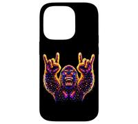 Retro Galaxy Cool Gorilla Sunglasses 80s 90s Rock Aesthetic Case for iPhone 14 Pro