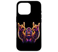 Retro Galaxy Cool Gorilla Sunglasses 80s 90s Rock Aesthetic Case for iPhone 16 Pro