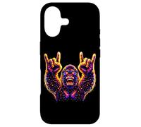 Retro Galaxy Cool Gorilla Sunglasses 80s 90s Rock Aesthetic Case for iPhone 17