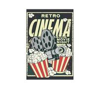 Retro Game Anime Posters Retro Cinema Canvas Poster Bedroom Decor Landscape Office Room Decor Gift Unframe-style 16x24inch(40x60cm)