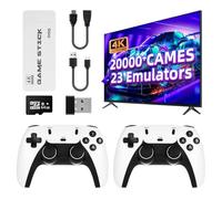 Retro Game Console/Video Game Console / 2 Game Controllers, 64GB Internal Card / 30,000+ Games, 1080P/720P HDM - Screen