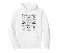 Retro Gamer Nostalgia Gift for 90s 80s Kids 1900s GenX Gen X Pullover Hoodie