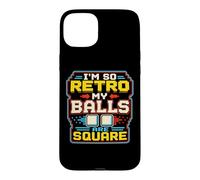 Retro Gamer Pixel Arcade 8 Bit Gaming Humor Case for iPhone 15 Plus