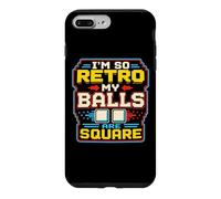 Retro Gamer Pixel Arcade 8 Bit Gaming Humor Case for iPhone 7 Plus/8 Plus