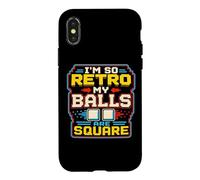 Retro Gamer Pixel Arcade 8 Bit Gaming Humor Case for iPhone X/XS