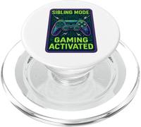Retro Gamer Sibling Mode Arcade Style Controller gaming fan PopSockets PopGrip for MagSafe