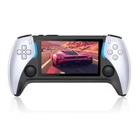 Retro Games Console 4.3" HD Screen HD IPS Screen 40000+ Games 15+ Emulator Retro Gaming Console Portable Gaming Device for Kids/Adults, Perfect for Travel & Nostalgic Entertainment 2500mAh Battery