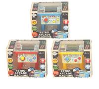 Retro Games Machine, 49 Games, 1676 Levels, Interactive Family Classic Gaming Console, Ages 6+, Blue - Yellow - Red