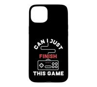 Retro Gaming Can I Just Finish this Game Gamepad Funny Case for iPhone 15 Plus