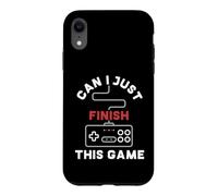 Retro Gaming Can I Just Finish this Game Gamepad Funny Case for iPhone XR