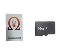 Retro Gaming Cartridge 16/32 Bit Game Card with Real-Time Clock & Save, Memory Card Compatible Accessory Cart