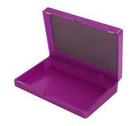 Retro Gaming Console Case for Pocket Flip 2 Travelers 14.8x10x3.8cm Purple | 3D Printed PETG Shell Protection, Front Charging Port Opening, Wristband Strap Carry