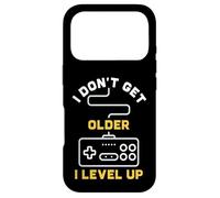 Retro Gaming - I Don't Get Older I Level Up Gamepad Funny Case for iPhone 17 Pro