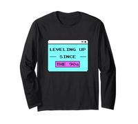 Retro Gaming - Leveling up since the 90s Gamer Long Sleeve T-Shirt