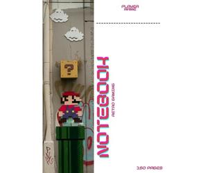 Retro Gaming Notebook: Vintage Video Game-Inspired Journal for Kids, Gamers, and Creative Minds: 150-Page Gamer Sketchbook | Cool 80s Arcade Style ... School, or Gift | 8.27 x 11.69 Interior Pages