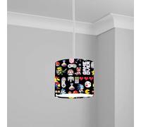 Retro Gaming Pixel Art Ceiling Lampshade Lightshade for Nursery - 20cm x 18.5cm