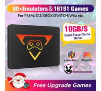 Retro Gaming SSD for Switch/PS5/Xbox/PS4/PS3/PS2/WIIU 80+Emulators Launchbox＆Retrobat＆Playnite 16191 Games Console for PC/Lapt 1T SSD-218B-2