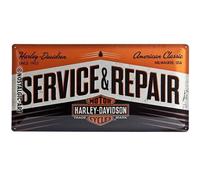 Retro garage bar workshop kitchen tin sign 10x20 in -Harley-Davidson