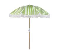 Retro Garden Market Parasol Outdoor Umbrella Beech Wood Pole Mondello
