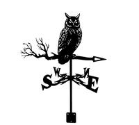 Retro Garden Weather Vane Decorative Vane Bigfoot Train Wild Badger Weathervane Stainless Steel Weathercock Direction Indicator Stake Art Decor Creative Sculptures for Outdoor Use