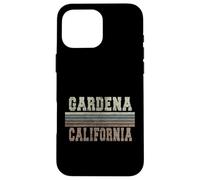 Retro Gardena California Case for iPhone 16 Pro Max
