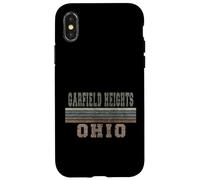 Retro Garfield Heights Ohio Case for iPhone X/XS