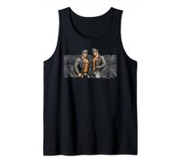 Retro Gay Leather Biker Gay Pride Daddy Bear Mustache Tank Top