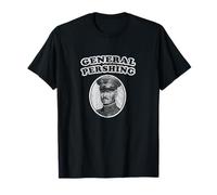 Retro General Pershing T-Shirt by History Book Tees T-Shirt