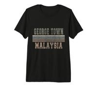 Retro George Town Malaysia Premium T-Shirt
