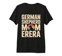 Retro German Shepherd Mom Era Dog Premium T-Shirt