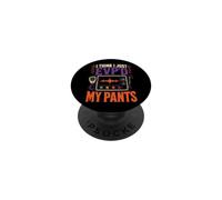 Retro Ghost Hunting Halloween I Think I Just EVP'd My Pants PopSockets Adhesive PopGrip