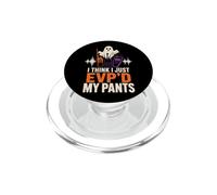 Retro Ghost Hunting Halloween I Think I Just EVP'd My Pants PopSockets PopGrip for MagSafe