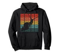 Retro Giant African Land Snail Pullover Hoodie
