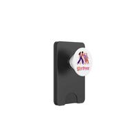 Retro Girl Power Pink Diverse Women Inclusion Groovy 70s PopSockets PopWallet for MagSafe