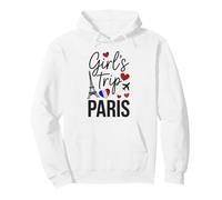 Retro GIRLS TRIP PARIS Vacay Fabulous Vacation Sisters Moms Pullover Hoodie