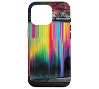 Retro Glitch Art TV Screen Static Abstract Case for iPhone 16 Pro