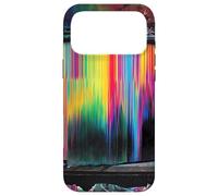 Retro Glitch Art TV Screen Static Abstract Case for iPhone 17 Pro Max