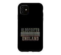 Retro Gloucester England Case for iPhone 11