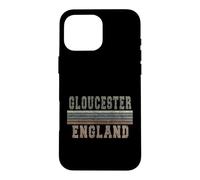 Retro Gloucester England Case for iPhone 16 Pro Max