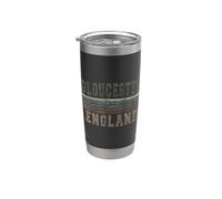 Retro Gloucester England Stainless Steel Insulated Tumbler