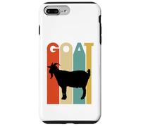 Retro Goat - Greatest of All Time, Farm Animal Lover Gift Case for iPhone 7 Plus/8 Plus