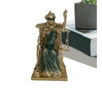 Retro Goddess Statue - Retro Goddess Collection Table - Decorative Female Figurine Symbol of Justice and Equity - for Home, Bedroom, Bookcase, Shelf, Fireplace, Entryway, Apartment, Dorm