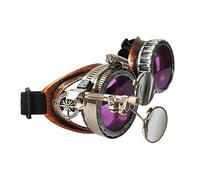 Retro Goggles Vintage Steampunk Glasses Raves Riding Glasses For Cosplay Halloween Party Decoration For Women Men Steampunk Goggles Vintage