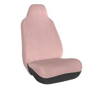 Retro Gold Pink Pinstripe Print Car Seat Cover, Automotive Seat Covers Front Seats for SUVs Trucks Car Seat Protector Accessories for Women Men