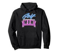 Retro Golf Mom Humor Cool Style For Women Pullover Hoodie
