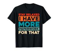 Retro Government Policy - Administration Vintage Bureaucrat T-Shirt