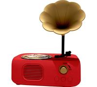 Retro Gramophone Musical Advent Calendar | Plays 24 Classic Festive Tunes & Record Your Own Messages | Vintage Music Box Christmas Advent Calendar