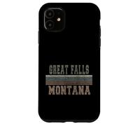 Retro Great Falls Montana Case for iPhone 11